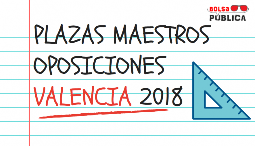 plazas educación Valencia 2018