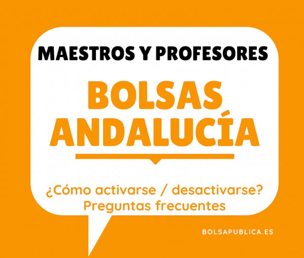S t ballet detrás Desactivarse de las bolsas docentes en Andalucía - Bolsapublica.es