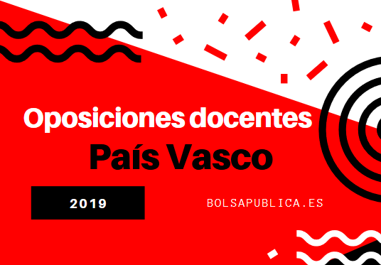 oposiciones maestros 2019 país vasco