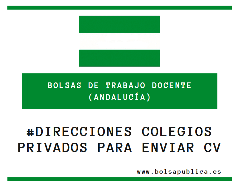 direcciones colegios privados y concertados en Andalucía