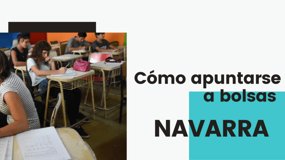 Cómo apuntarse a las bolsas docentes de Navarra