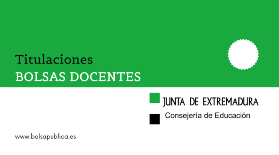Titulaciones para ser docente en Extremadura
