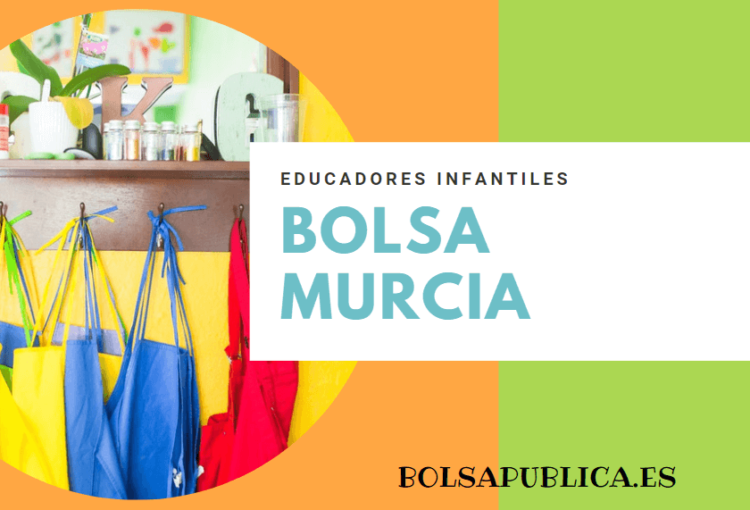 Bolsa educadores infantiles en Murcia