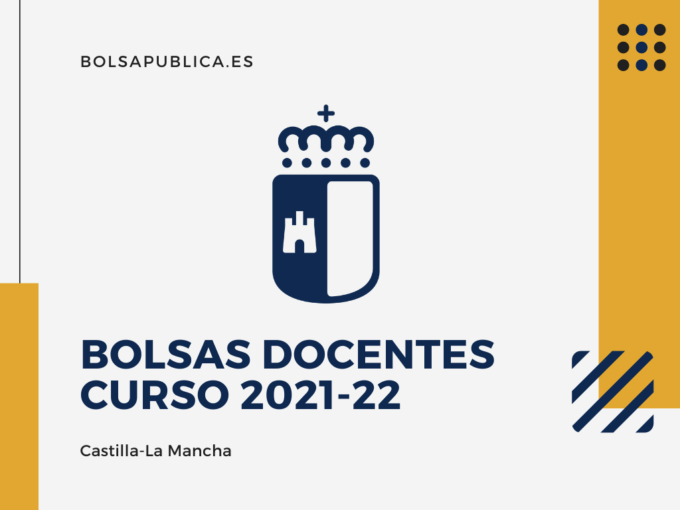 Bolsas docentes en Castilla La Mancha curso 2021-22
