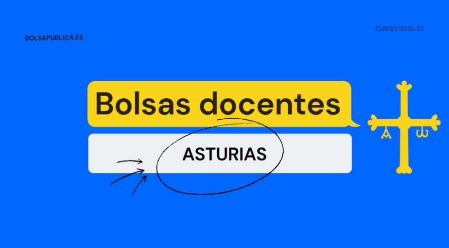 Bolsas docentes en Asturias para el curso 2021-22