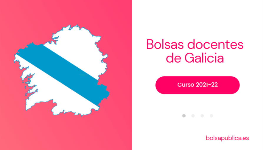 Bolsas docentes de Galicia Curso 2021-22