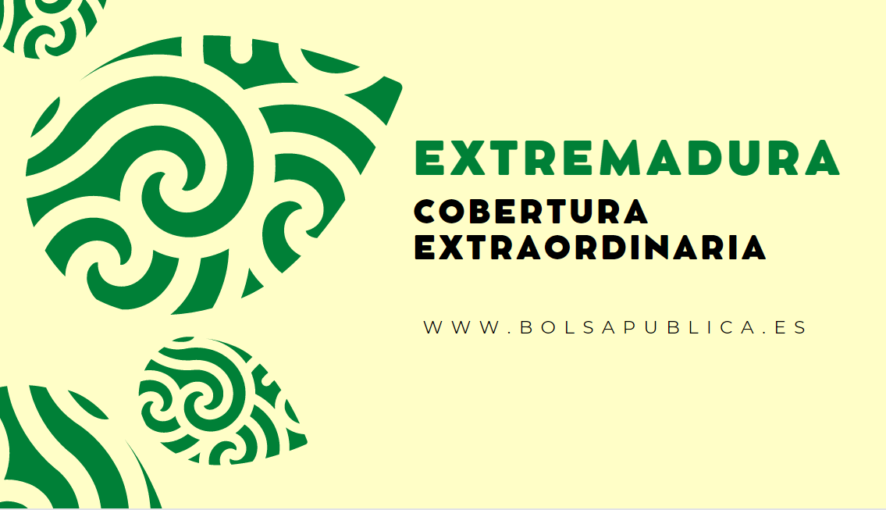 Cobertura de sustituciones docentes urgentes en Extremadura
