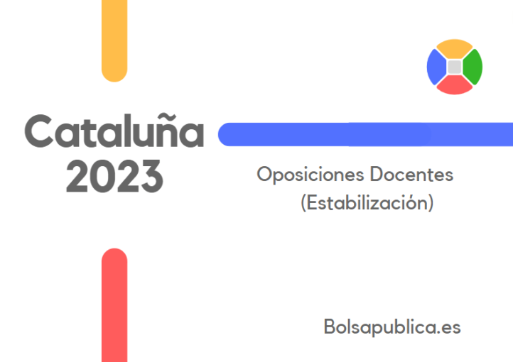 Oposiciones educación en Cataluña 2023