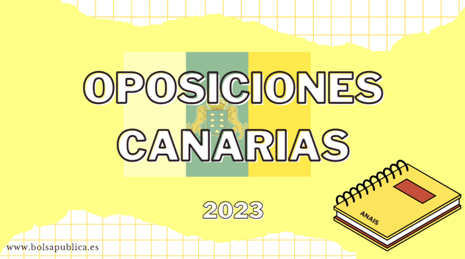 Oposiciones de educación en Canarias para maestros y profesores 2023