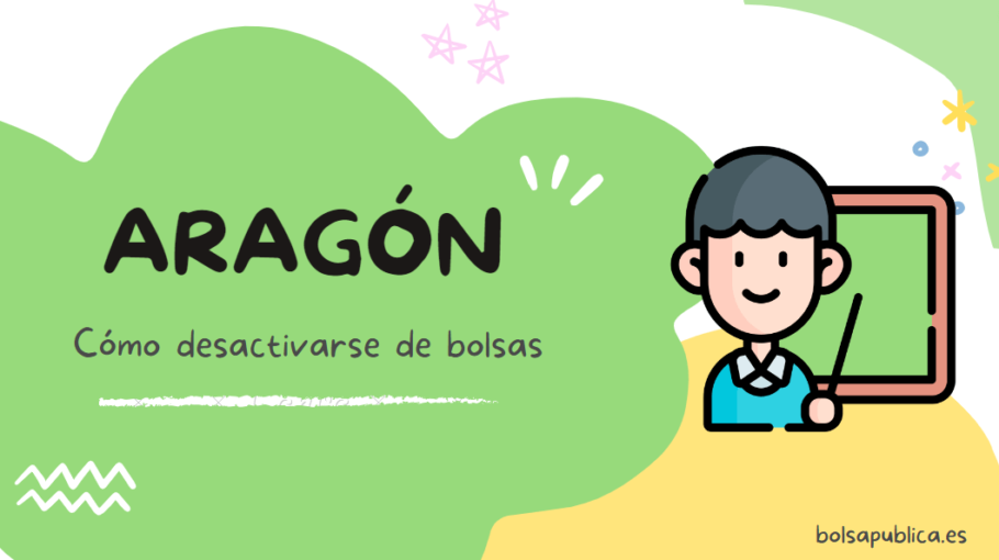 Desactivarse de las bolsas docentes de Aragón