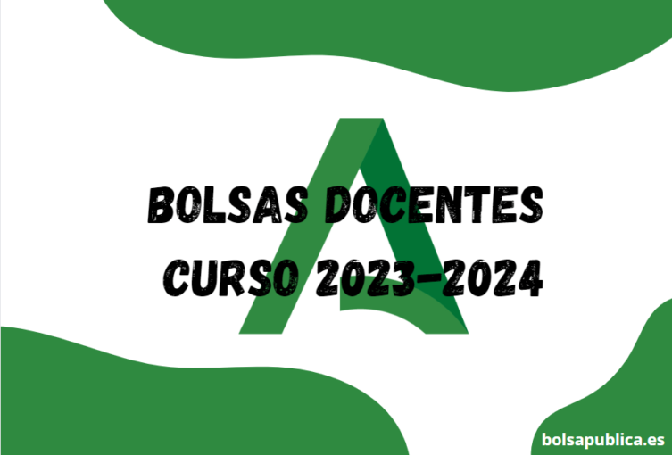 Bolsas docentes en Andalucía curso 2023-24