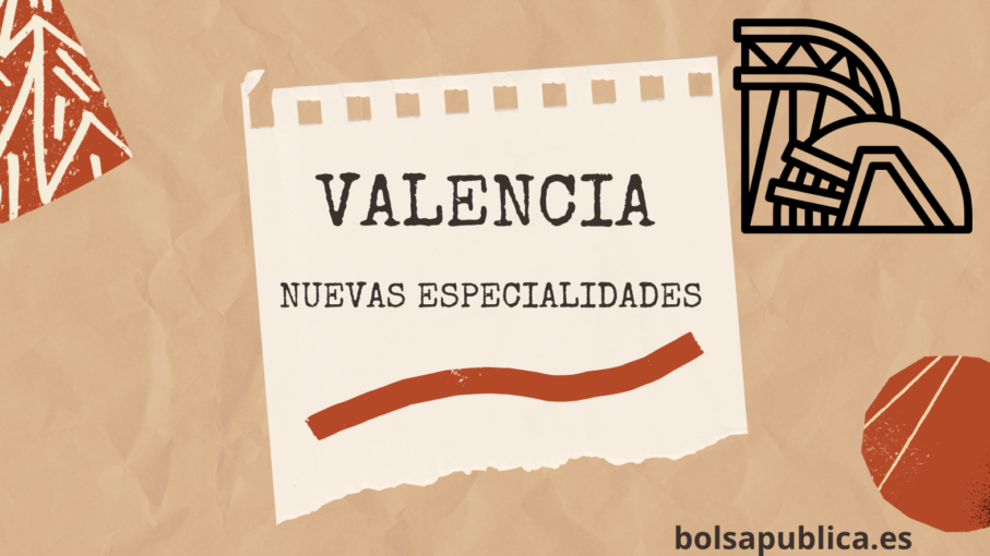 Adquisición nuevas especialidades de Maestros en Valencia