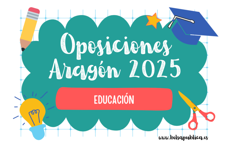 Oposiciones docentes en Educación de Aragón 2025