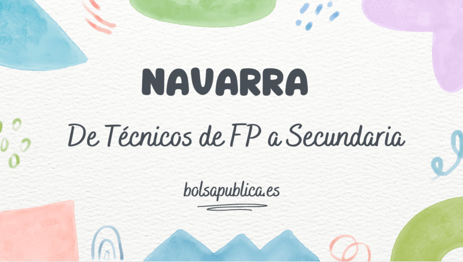 Procedimiento de acreditación de titulación para pasar de FP a Secundaria en Navarra