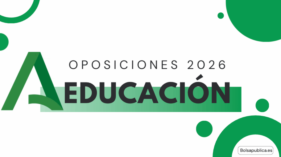 Convocatoria de oposiciones de Educación para profesores en 2026 Andalucía