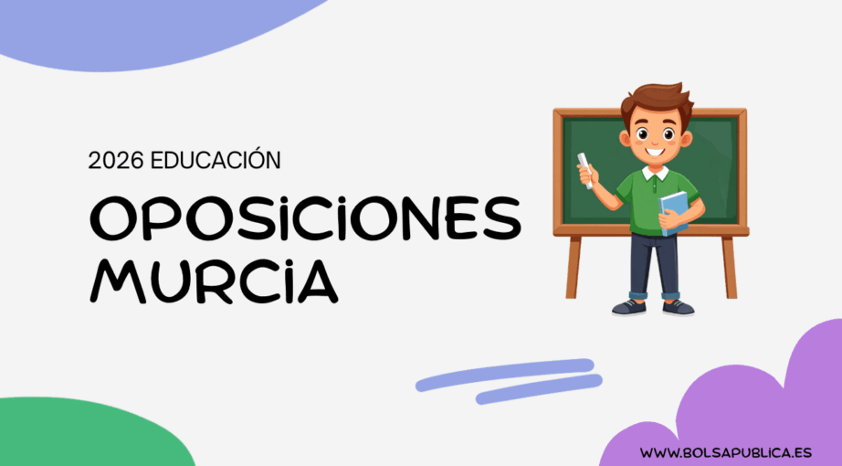 Oposiciones de Educación en Murcia 2026. Maestros