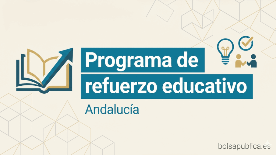 Programa de refuerzo educativo Andalucía docente bolsaspublica.es