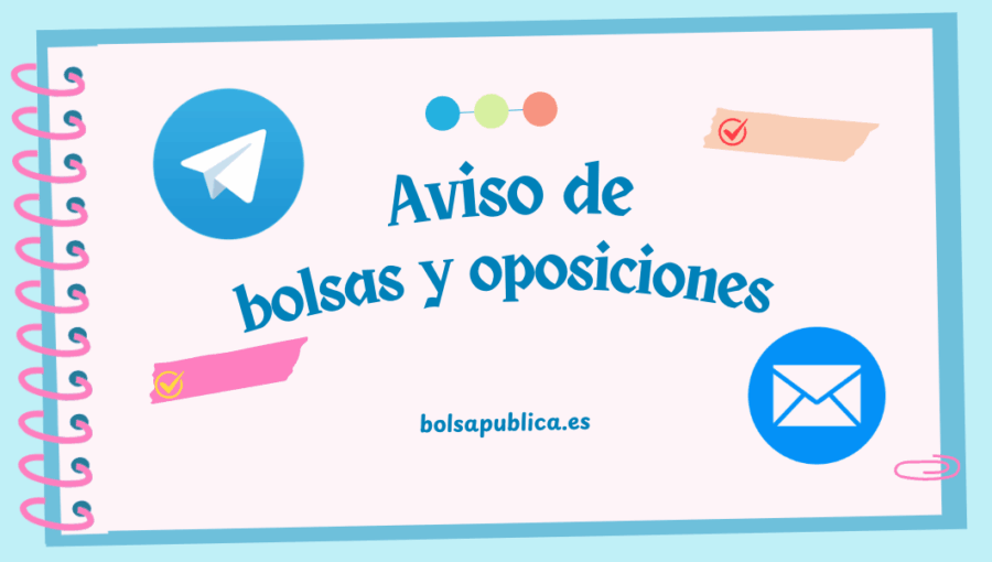 Servicio de aviso por telegram y email de bolsas y oposiciones docentes